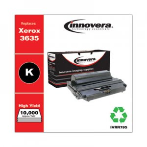 Innovera Remanufactured Black High-Yield Toner, Replacement for Xerox 108R00795, 10,000 Page-Yield IVRR795