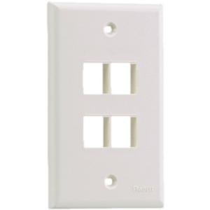Panduit Faceplate NK4FNBL