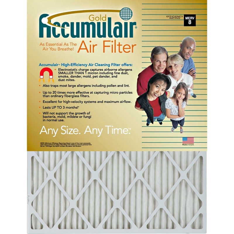 Accumulair Gold Air Filter FB16X204 FLNFB16X204
