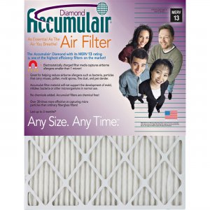 Accumulair Diamond Air Filter FD10X244 FLNFD10X244