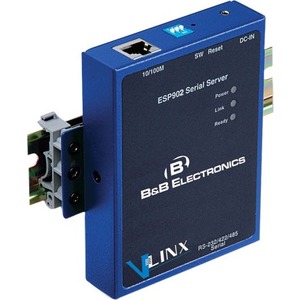 B+B SmartWorx 1-Port Ethernet Serial Server ESP901