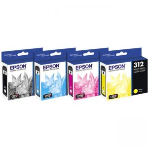 Epson Color Ink Cartridges, Light Cyan/Light Magenta, 2-pack T312922-S T312