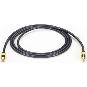 Black Box S/PDIF Audio or Composite Video Coax Cable-(1) RCA on Each End, 1.5-ft. (0.5