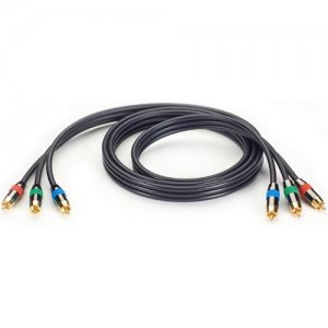 Black Box Component Video Cable - (3) RCA on Each End, 12-ft. (3.7-m) VCB-3RCA-0012