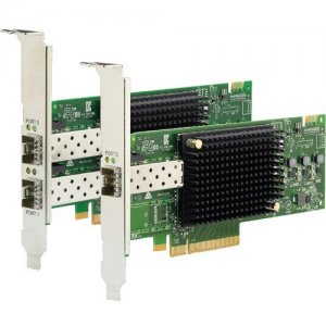 Lenovo ThinkSystem Emulex LPe32002-M2-L PCIe 32Gb 2-Port SFP+ Fibre Channel Adapter 7ZT7A00519