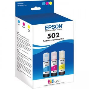 Epson Multi-Color Ink Cartridges, C/M/Y 3-Pack T502520-S T502
