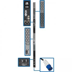 Tripp Lite 48-Outlet PDU PDU3EVN6G30B