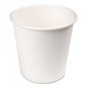 Boardwalk Paper Hot Cups, 4 oz, White, 20 Cups/Sleeve, 50 Sleeves/Carton BWKWHT4HCUP