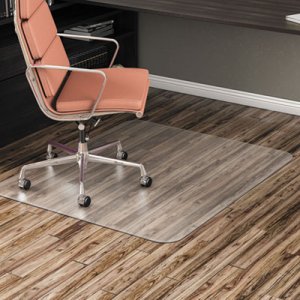 Alera Non-Studded Chair Mat for Hard Floor, 36" x 48", Clear ALEMAT4660HFR CM2E442FALEPL