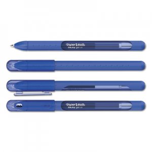 Paper Mate InkJoy Stick Gel Pen, Medium 0.7 mm, Blue Ink/Barrel, Dozen PAP2023006 2023006