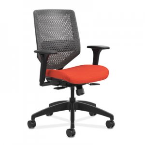 HON Solve Series ReActiv Back Task Chair, Bittersweet/Charcoal HONSVR1ACLC46TK SVR1ACLC46TK