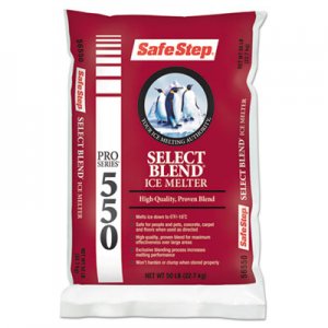 Safe Step Pro Series 550 Select Blend Ice Melt, 50lb Bag, 49/Carton NAS746486 746486