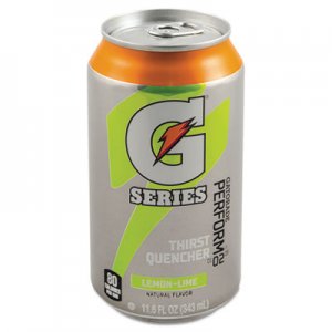 Gatorade Thirst Quencher Can, Lemon-Lime, 11.6oz Can, 24/Carton GTD00901 00901