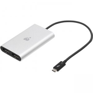 Iogear Thunderbolt 3 to Dual 4K DisplayPort Adapter GTC3DDP