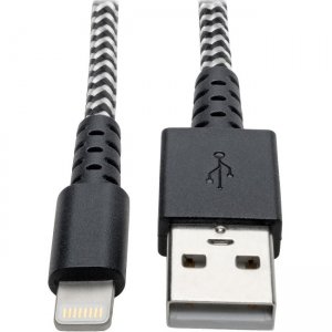 Tripp Lite Heavy-Duty USB Sync/Charge Cable with Lightning Connector, 3 ft. (0.9 m) M100-003-HD