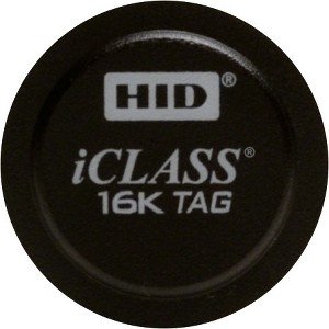 HID 206x iCLASS Tag with Adhesive Back 2060PKSMN