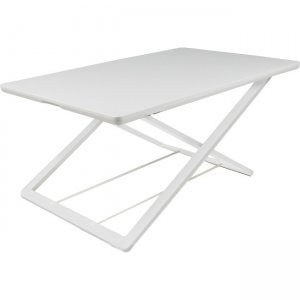 frasch Ultra Slim adjustable desk riser, 21x32 inch, White FDK-6470