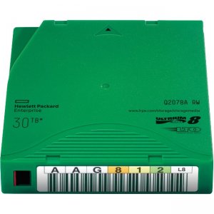 HP LTO-8 Ultrium 30TB RW Data Cartridge Q2078A