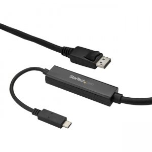 StarTech.com 3m / 10 ft USB C to DisplayPort Cable - USB-C to DP Cable - 4K 60Hz - Black CDP2DPMM3MB