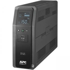 APC by Schneider Electric Back-UPS Pro 1.0KVA Tower UPS BR1000MS