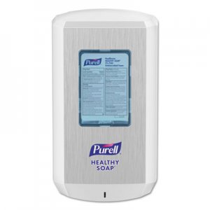 PURELL CS6 Soap Touch-Free Dispenser, 1,200 mL, 4.88 x 8.8 x 11.38, White GOJ653001 6530