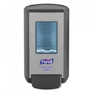 PURELL CS4 Soap Push-Style Dispenser, 1,250 mL, 4.88 x 8.8 x 11.38, Graphite GOJ513401 5134