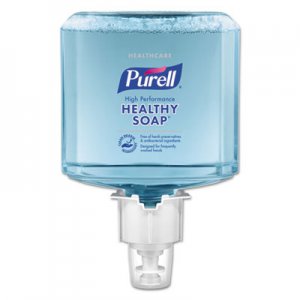 PURELL Healthcare HEALTHY SOAP High Performance Foam, For ES4 Dispensers, Fragrance-Free, 1,200 mL, 2/Carton GOJ508502 5085-02