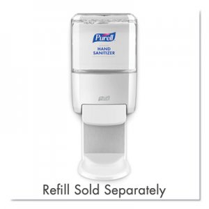 PURELL Push-Style Hand Sanitizer Dispenser, 1,200 mL, 5.25 x 8.56 x 12.13, White GOJ502001 5020