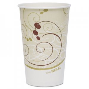 Dart Paper Cold Cups, 16 oz., Symphony Design, 50/Bag SCCRP16PSYM RP16P-J8000