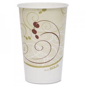 Dart Paper Cold Cups, 16 oz., Symphony Design, 50/Bag SCCRP16PSYM RP16P-J8000