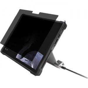 Kensington BlackBelt Rugged Case, Keyed Cable Lock, & FP123 Privacy Screen for Surface Pro K97606