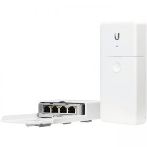 Ubiquiti Outdoor 4-Port PoE Passthrough Switch N-SW