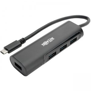 Tripp Lite 4-Port USB 3.1 Hub, 4x USB-A, Thunderbolt-Black U460-004-4AB