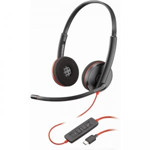 Plantronics USB Binaural Headset 209749-101 C3220