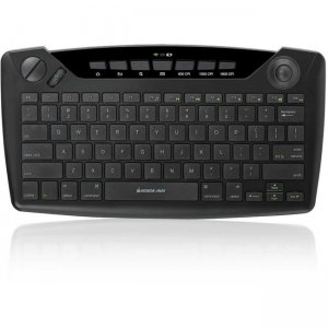 Iogear Wireless Smart TV Keyboard with Trackball GKB635W