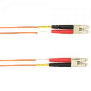Black Box Fiber Optic Duplex Patch Network Cable FOCMPM4-002M-LCLC-OR