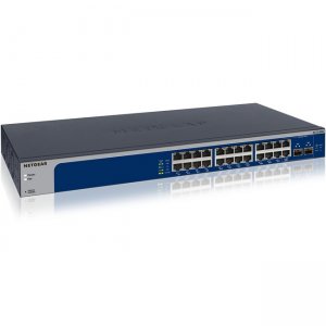 Netgear 24-Port 10-Gigabit/Multi-Gigabit Ethernet Smart Managed Plus Switch XS724EM-100NAS XS724EM