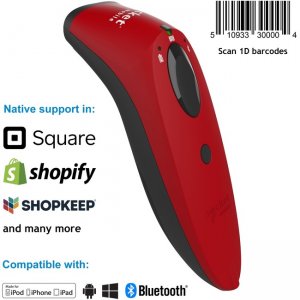 Socket Mobile SocketScan® , Laser Barcode Scanner, Red CX3400-1858 S730