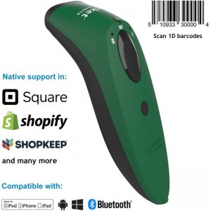 Socket Mobile SocketScan® , Laser Barcode Scanner, Green CX3404-1862 S730