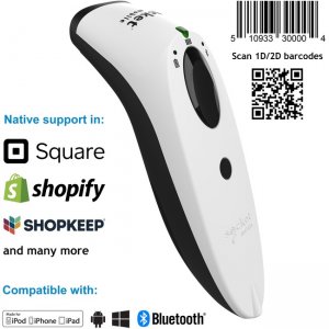 Socket Mobile SocketScan® , Universal Barcode Scanner, White CX3419-1838 S740