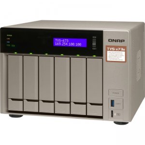 QNAP Powerful NAS with AMD RX-421BD Quad-Core APU and PCIe Expandability TVS-673e-4G-US TVS-673E