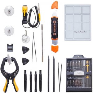SYBA Complete Essential Electronic Repair Tool Kit SY-ACC65094