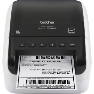 Brother Wide Format, Professional Label Printer with Multiple Connectivity Options QL-1110NWB BRTQL1110NWB