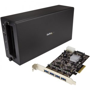 StarTech.com Thunderbolt 3 to PCIe USB 3.1 Adapter - Chassis + 4 Port Card BNDTBUSB3142