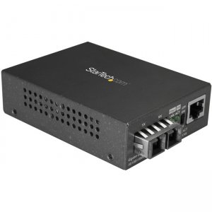 StarTech.com Gigabit Ethernet to SC Fiber Media Converter - 1000Base-SX - Multimode 550 m MCMGBSCMM055