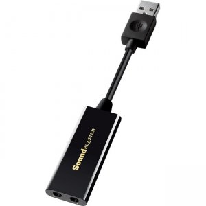 Sound Blaster PLAY! 3 USB DAC Amp and External Sound Card 70SB173000000