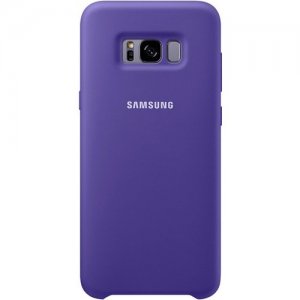 Samsung Galaxy S8+ Silicone Cover, Purple EF-PG955TVEGWW