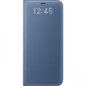 Samsung Galaxy S8 LED Wallet Cover, Blue EF-NG950PLEGUS