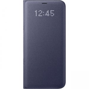 Samsung Galaxy S8+ LED Wallet Cover, Orchid Gray EF-NG955PVEGUS
