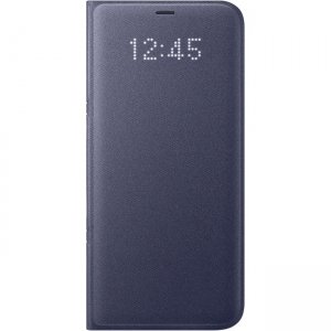 Samsung Galaxy S8 LED Wallet Cover, Orchid Gray EF-NG950PVEGUS